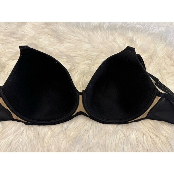Chantelle C32860 Sz 38DDD Rive Gauche Full Coverage Smooth Black Underwire Bra - Picture 5 of 13